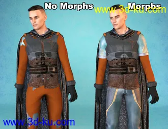 3D打印模型RSSY Ultimate Clothing Fixer Genesis 3的图片