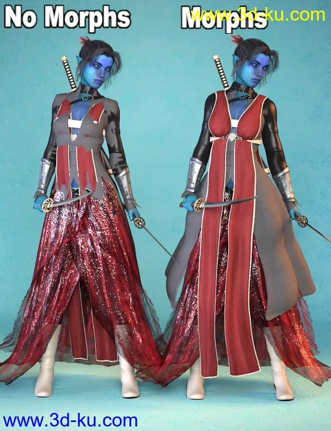 RSSY Ultimate Clothing Fixer Genesis 3模型的图片9