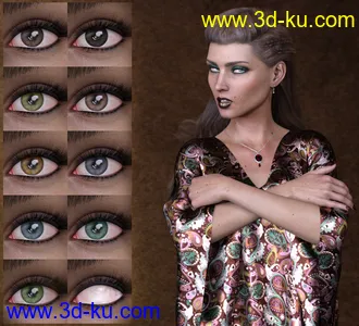 3D打印模型Ruby HD and Headscarf for Genesis 8 Female的图片