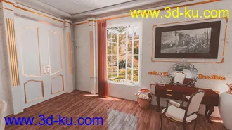 3D打印模型Russian Bedroom的图片