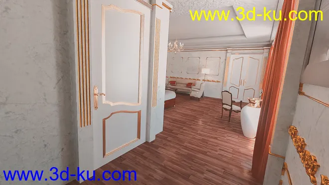 Russian Bedroom模型的图片8