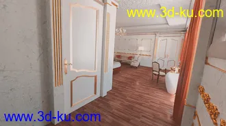 3D打印模型Russian Bedroom的图片