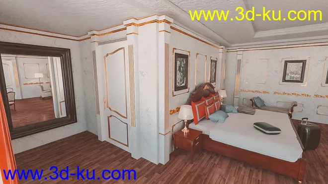 Russian Bedroom模型的图片10