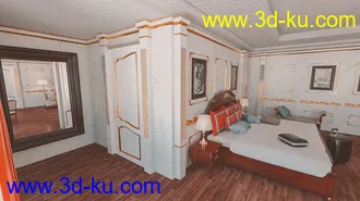 3D打印模型Russian Bedroom的图片