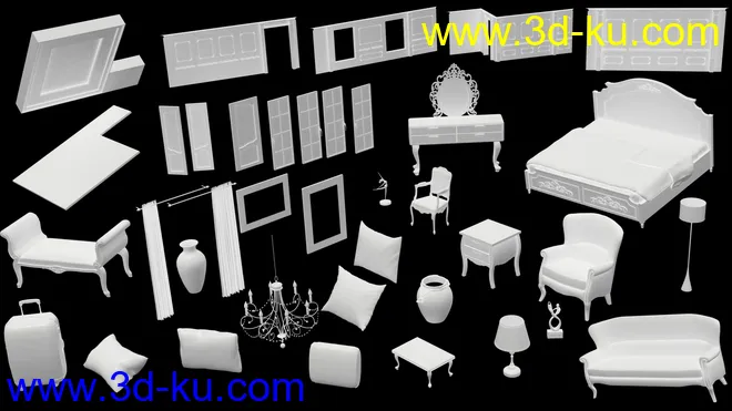 Russian Bedroom模型的图片12