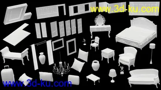 3D打印模型Russian Bedroom的图片