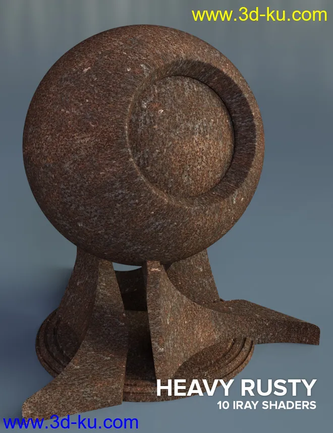 Rusty Metal - Iray Shaders模型的图片7