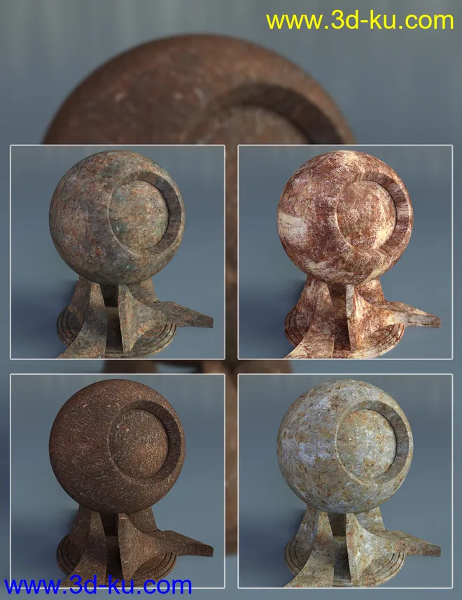 Rusty Metal - Iray Shaders模型的图片8
