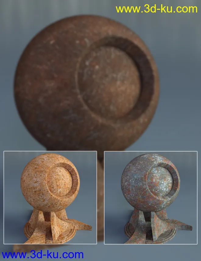 Rusty Metal - Iray Shaders模型的图片10