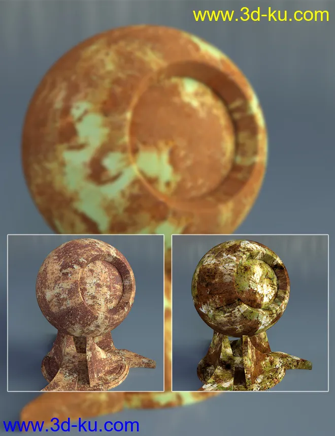 Rusty Metal - Iray Shaders模型的图片14