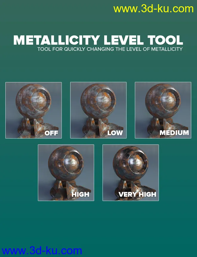 Rusty Metal - Iray Shaders模型的图片15