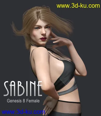 3D打印模型Sabine for Genesis 8 Female的图片
