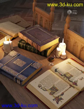 3D打印模型Sacred Texts的图片