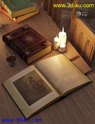 3D打印模型Sacred Texts的图片