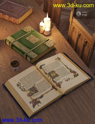 3D打印模型Sacred Texts的图片