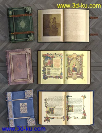 3D打印模型Sacred Texts的图片