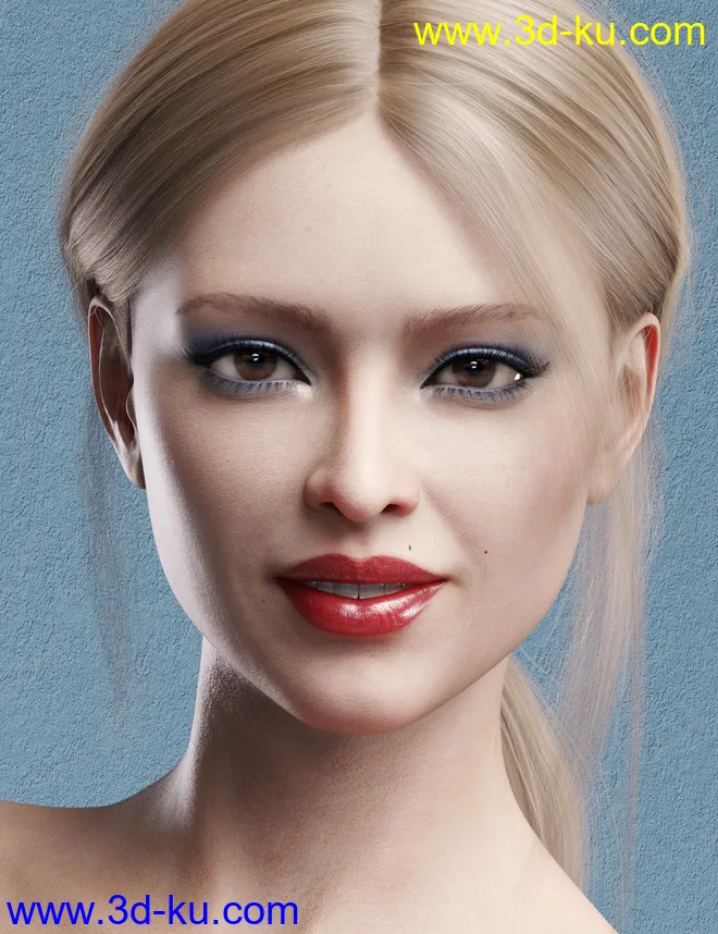 Salvia HD for Genesis 8 Female模型的图片5