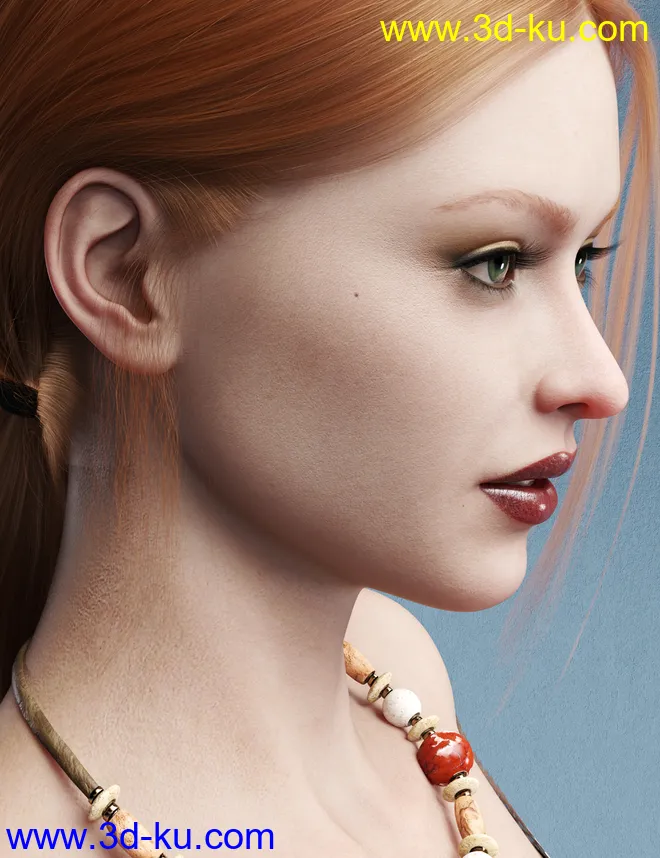 Salvia HD for Genesis 8 Female模型的图片6