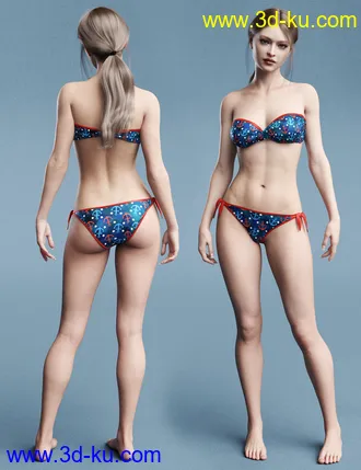 3D打印模型Salvia HD for Genesis 8 Female的图片