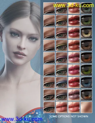 3D打印模型Salvia HD for Genesis 8 Female的图片