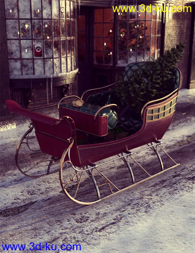 Santa's Sleigh模型的图片1