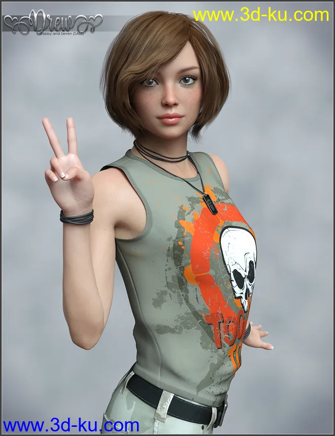 SASE Drew for Genesis 8模型的图片1