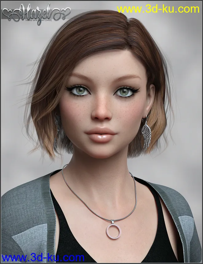 SASE Hazel for Genesis 8模型的图片1