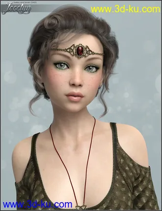3D打印模型SASE Jocelyn for Genesis 8的图片