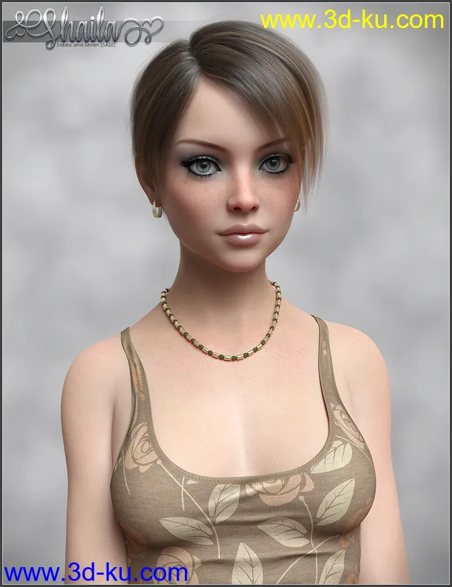 SASE Shaila for Genesis 8模型的图片1