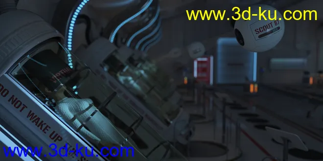 SC20 Drones and Crates 01模型的图片3