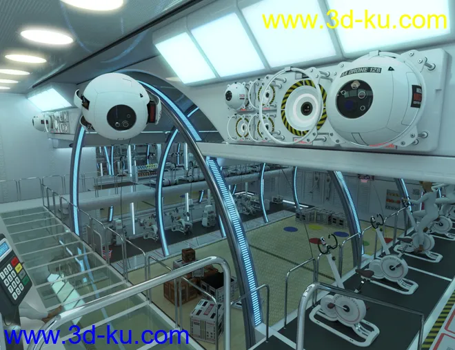 SC20 Drones and Crates 01模型的图片6