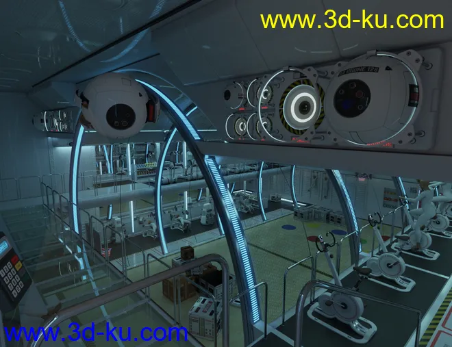 SC20 Drones and Crates 01模型的图片7