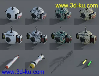 3D打印模型SC20 Drones and Crates 01的图片