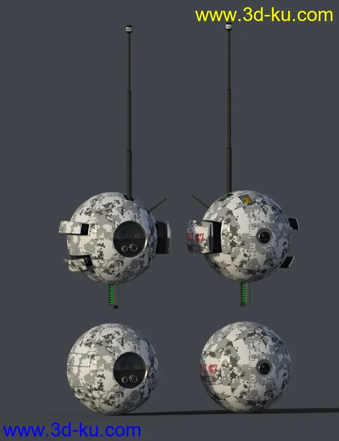 SC20 Drones and Crates 01模型的图片10