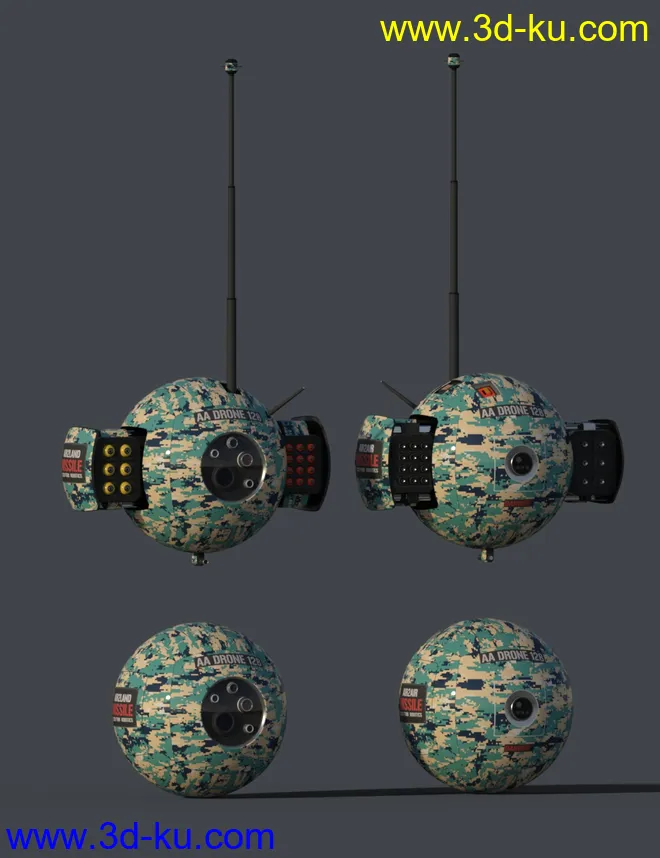 SC20 Drones and Crates 01模型的图片11