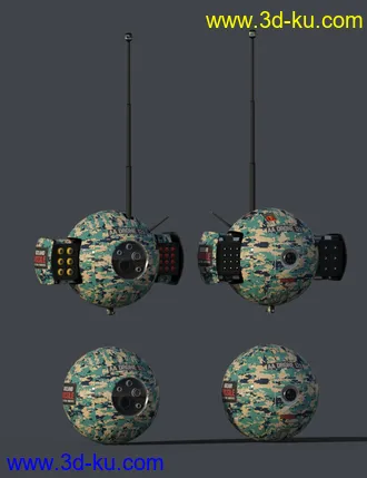 3D打印模型SC20 Drones and Crates 01的图片