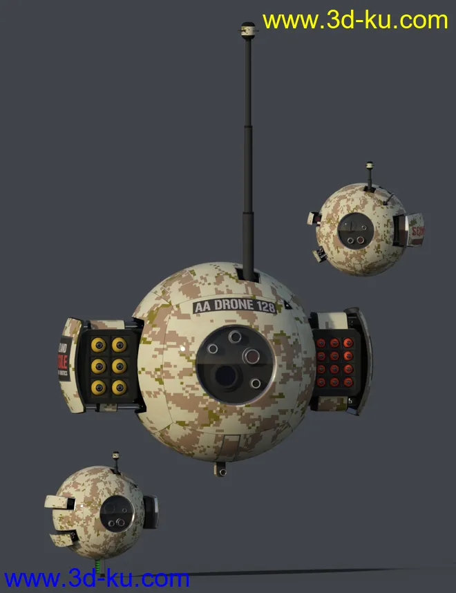 SC20 Drones and Crates 01模型的图片12