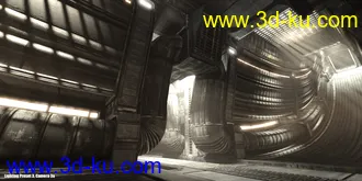 3D打印模型Sci-Fi Atmosphere Processing Deck的图片