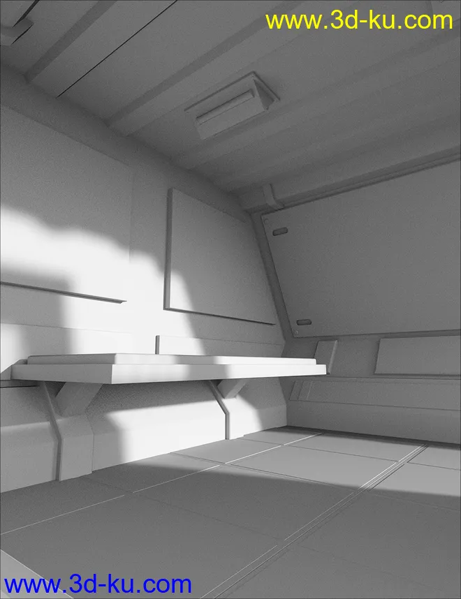 Sci-Fi Confinement Cell模型的图片5