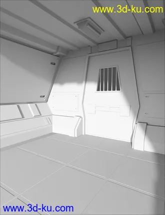 3D打印模型Sci-Fi Confinement Cell的图片