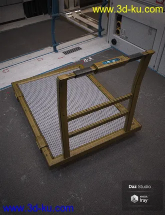 3D打印模型Sci-Fi Containment Props的图片