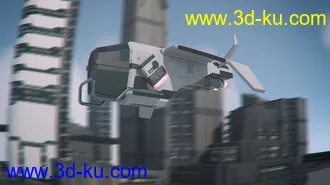 3D打印模型Sci-fi Drone的图片
