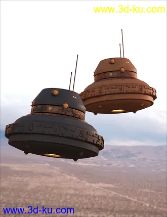 3D打印模型Sci-Fi Hover Scout Bot的图片