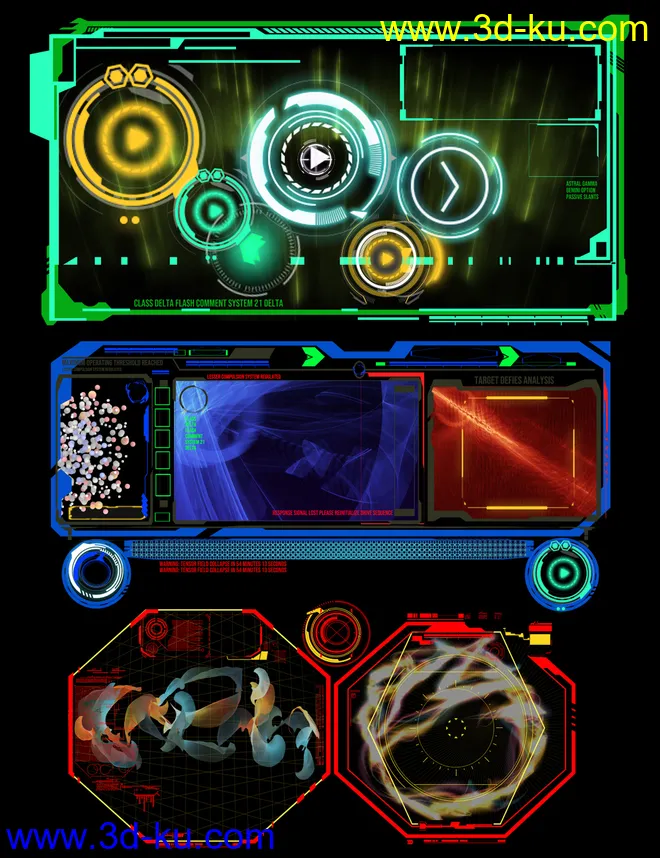 Sci-Tech Overlays and Brushes Volume 01模型的图片13