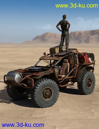 3D打印模型ScrapHeap Vehicle的图片