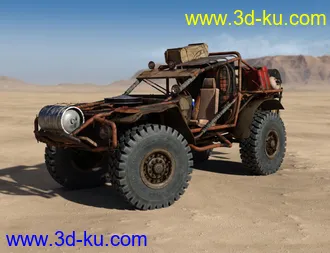 3D打印模型ScrapHeap Vehicle的图片