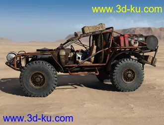 3D打印模型ScrapHeap Vehicle的图片