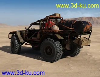 3D打印模型ScrapHeap Vehicle的图片