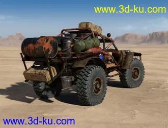 3D打印模型ScrapHeap Vehicle的图片