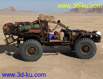 3D打印模型ScrapHeap Vehicle的图片